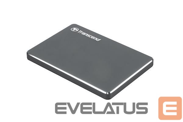 Kõvaketas HDD Transcend External HDD||StoreJet|1TB|USB 3.1|Colour Iron Grey|TS1TSJ25C3N