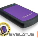 Kõvaketas HDD Transcend  External HDD||StoreJet|2TB|USB 3.0|Colour Purple|TS2TSJ25H3P 