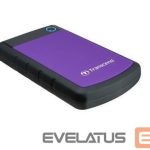 Kõvaketas HDD Transcend  External HDD||StoreJet|4TB|USB 3.0|Colour Purple|TS4TSJ25H3P 