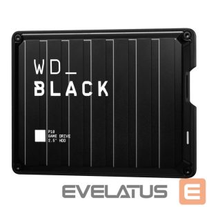 Kõvaketas HDD Western Digital  External HDD||P10 Game Drive|5TB|USB 3.2|Colour Black|WDBA3A0050BBK-WESN 