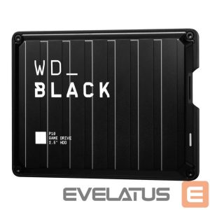 Kõvaketas HDD Western Digital  External HDD||P10 Game Drive|5TB|USB 3.2|Colour Black|WDBA5G0050BBK-WESN 