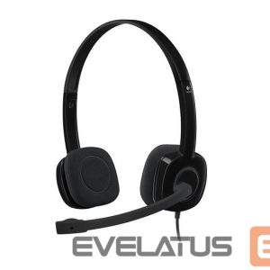 Kõrvaklapid Logitech  HEADSET STEREO H151/BLACK 981-000589 