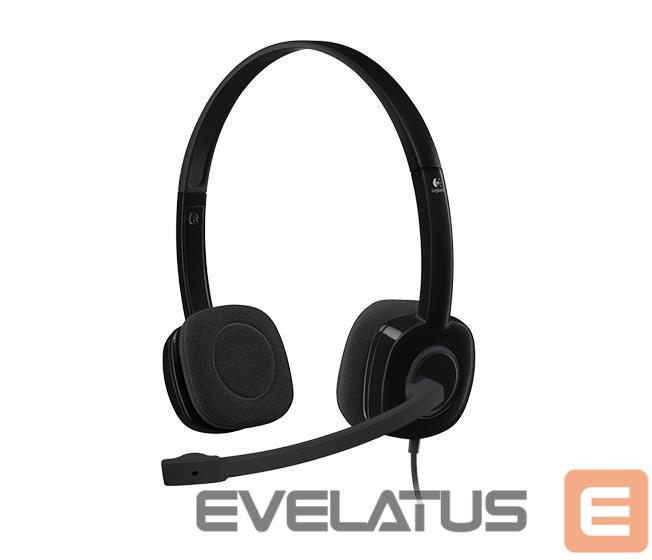 Kõrvaklapid Logitech HEADSET STEREO H151/BLACK 981-000589