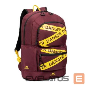 Sülearvuti kott RIVACASE  NB BACKPACK URBAN 14L 13.3"/5421 BURGUNDY RED 