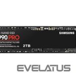 Kõvaketas SSD Samsung  SSD||990 PRO|2TB|M.2|PCIE|NVMe|MLC|Write speed 6900 MBytes/sec|Read speed 7450 MBytes/sec|2.3mm|TBW 1200 TB|MTBF 1500000 hours|MZ-V9P2T0BW 