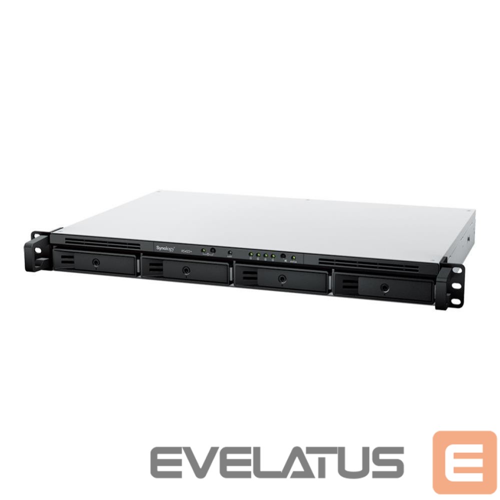 Serverid Synology NAS STORAGE RACKST 4BAY 1U/NO HDD USB3 RS422+