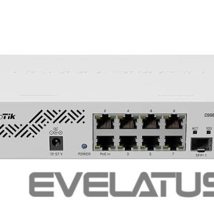 Võrgulülitid Mikrotik  Switch||CSS610-8G-2S+IN|Desktop/pedestal|8x10Base-T / 100Base-TX / 1000Base-T|2xSFP+|CSS610-8G-2S+IN 