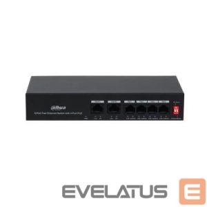 Võrgulülitid DAHUA  Switch||PFS3006-4ET-36|PoE ports 4|36 Watts|DH-PFS3006-4ET-36 