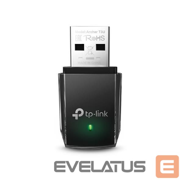 Võrgulülitid TP-Link WRL ADAPTER 1267MBPS USB/DUAL BAND ARCHER T3U