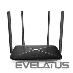Ruuterid MERCUSYS  Wireless Router||Wireless Router|1167 Mbps|IEEE 802.11ac|1 WAN|3x10/100/1000M|Number of antennas 4|AC12G 