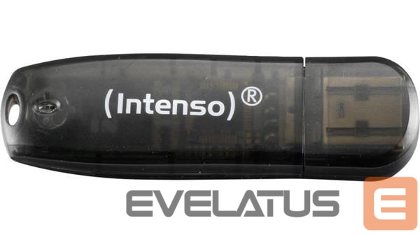 Mälupulk Intenso MEMORY DRIVE FLASH USB2 16GB/BLACK 3502470