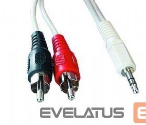 Kaabel Gembird  CABLE AUDIO 3.5MM TO 2RCA 2.5M/CCA-458-2.5M 