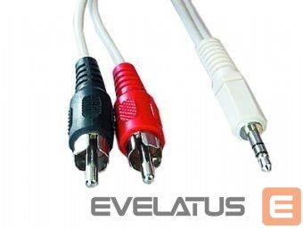 Kaabel Gembird CABLE AUDIO 3.5MM TO 2RCA 2.5M/CCA-458-2.5M