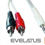 Kaabel Gembird  CABLE AUDIO 3.5MM TO 2RCA 5M/CCA-458-5M 