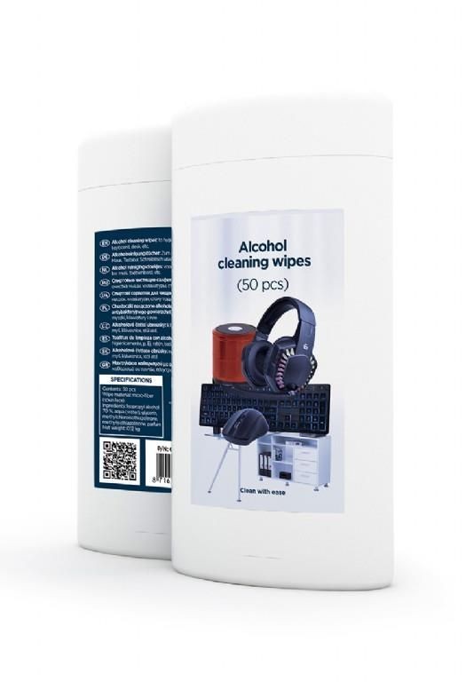 Köögi jaoks Gembird CLEANING WIPES 50PCS/CK-AWW50-01