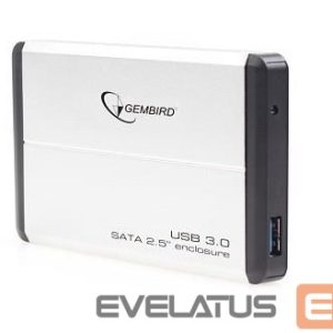 Kõvaketas HDD Gembird  HDD CASE EXT. USB3 2.5"/SILVER EE2-U3S-2-S 