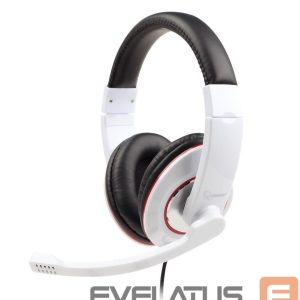 Kõrvaklapid Gembird  HEADSET STEREO WHITE/MHS-001-GW 