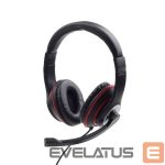 Kõrvaklapid Gembird  HEADSET STEREO BLACK/MHS-03-BKRD 