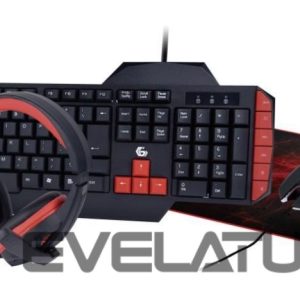 Arvuti klaviatuur Gembird  KEYBOARD USB GAMING KIT ENG/ULTIMATE GGS-UMG4-02 