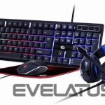 Arvuti klaviatuur Gembird  KEYBOARD USB GAMING KIT ENG/GHOST GGS-UMGL4-02 