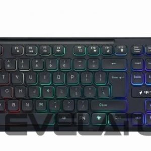Arvuti klaviatuur Gembird  KEYBOARD MULTIMEDIA USB ENG/BLACK KB-UML-02 