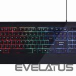 Arvuti klaviatuur Gembird  KEYBOARD MULTIMEDIA USB ENG/BLACK KB-UML-03 