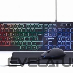 Arvuti klaviatuur Gembird  KEYBOARD +MOUSE USB ENG/KBS-UML-01 
