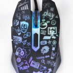 Arvutihiir Gembird  MOUSE USB OPTICAL BLACK/MUS-6B-GRAFIX-01 