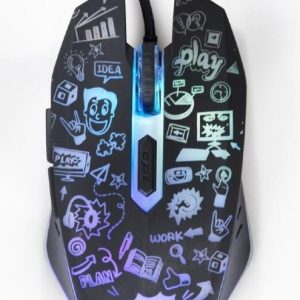 Arvutihiir Gembird  MOUSE USB OPTICAL BLACK/MUS-6B-GRAFIX-01 