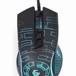 Arvutihiir Gembird  MOUSE USB OPTICAL GAMING/BLACK MUSG-RGB-01 