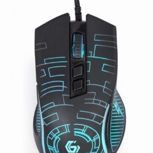 Arvutihiir Gembird  MOUSE USB OPTICAL GAMING/BLACK MUSG-RGB-01 