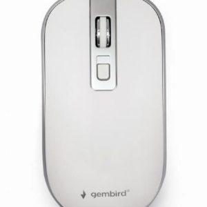 Arvutihiir Gembird  MOUSE USB OPTICAL WRL WHITE/SILVER MUSW-4B-06-WS 