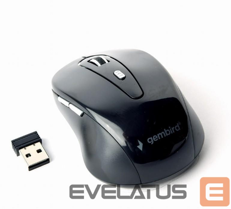 Arvutihiir Gembird MOUSE USB OPTICAL WRL/BLACK MUSW-6B-01