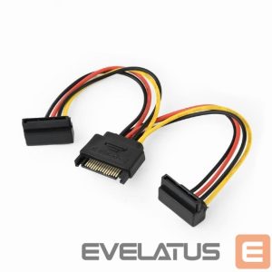 Üleminek Gembird  CABLE POWER SPLITTER SATA/0.15M CC-SATAM2F-02 