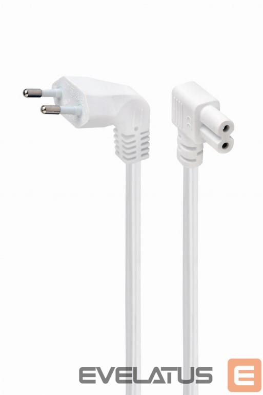 Üleminek Gembird CABLE POWER EU 2.5M ANGLED/PC-184L-VDE-2.5M-W