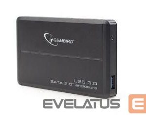 Kõvaketas HDD Gembird  HDD CASE EXT. USB3 2.5"/BLACK EE2-U3S-2 