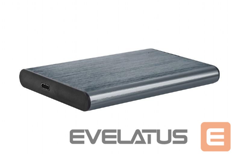 Kõvaketas HDD Gembird HDD CASE EXT. USB-C 2.5"/GREY EE2-U3S-6