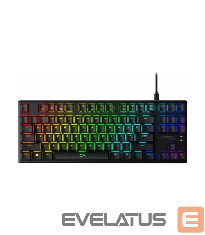 Arvuti klaviatuur HyperX KEYBOARD GAMING ALLOY ORIGINS/CORE ENG HX-KB7BLX-US
