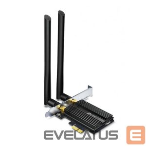 Võrgulülitid TP-Link  WRL ADAPTER 3000MBPS PCIE/ARCHER TX50E 