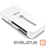 Muu arvutitarvik Transcend  MEMORY READER FLASH USB3.1/WHITE TS-RDF5W 
