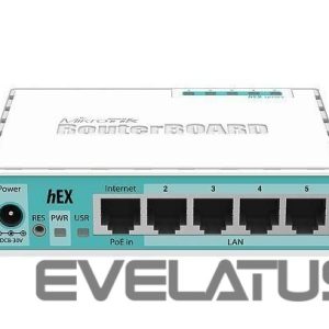 Ruuterid Mikrotik  NET ROUTER 10/100/1000M 5PORT/HEX RB750GR3 