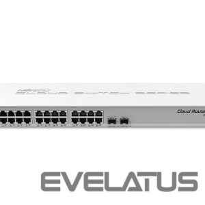 Võrgulülitid Mikrotik  NET ROUTER/SWITCH 24PORT 1000M/CRS326-24G-2S+RM 