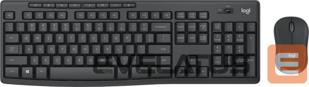 Arvuti klaviatuur Logitech KEYBOARD +MOUSE COMBO MK295/ENG 920-009800