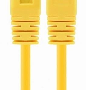 Võrgulülitid Gembird  PATCH CABLE CAT5E UTP 5M/YELLOW PP12-5M/Y 