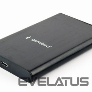 Kõvaketas HDD Gembird  HDD CASE EXT. USB-C 2.5"/BLACK EE2-U3S-6 
