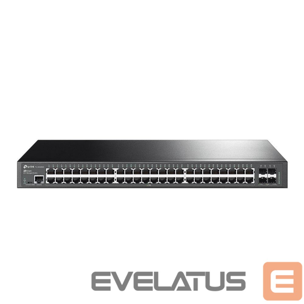 Võrgulülitid TP-Link Switch||Type L2+|Rack|48x10Base-T / 100Base-TX / 1000Base-T|4xSFP+|1xConsole|1|TL-SG3452X