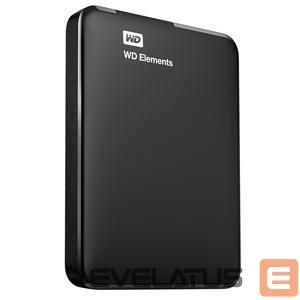 Kõvaketas HDD Western Digital  External HDD||Elements Portable|4TB|USB 3.0|Colour Black|WDBU6Y0040BBK-WESN 