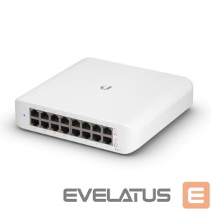 Võrgulülitid UBIQUITI  Switch||USW-LITE-16-POE|Type L2|16x10Base-T / 100Base-TX / 1000Base-T|PoE+ ports 8|45 Watts|USW-LITE-16-POE 