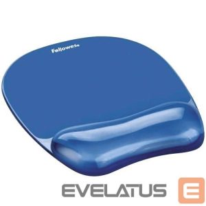 Arvutihiir Fellowes  MOUSE PAD CRYSTAL GEL/BLUE 9114120 