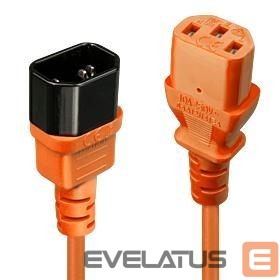 Üleminek LINDY  CABLE POWER IEC EXTENSION 2M/ORANGE 30475 